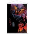 DC Comics Batman - Batman and Robin Attack Wall Poster with Magnetic Frame 22.375 x 34