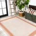 JONATHAN Y JONATHAN Y Havana Classic Diamond Border Indoor/Outdoor Area Rug 3 X 5 - Cream/Orange