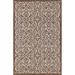 JONATHAN Y JONATHAN Y Ourika Vintage Filigree Textured Weave Indoor/Outdoor Area Rug 5 X 8 - Taupe/Espresso