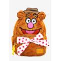 Women's Loungefly X Disney The Muppets Fozzie Bear Mini Backpack by Loungefly in Brown