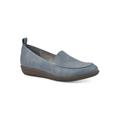 Women's Twiggy Casual Flat by Cliffs in Light Blue (Size 8 1/2 M)