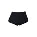 Tek Gear Athletic Shorts: Black Print Activewear - Women's Size Large