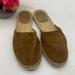 J. Crew Shoes | J. Crew Brown Suede Slip On Espadrille Size 9 Esp5124 | Color: Brown | Size: 9