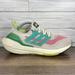 Adidas Shoes | Adidas Ultraboost 21 White Tint Rose Tone Women’s Green Shoes - Women’s Size 6 | Color: Green/White | Size: 6