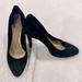 Jessica Simpson Shoes | Jessica Simpson | Black Suede Heels Euc | Color: Black | Size: 7.5