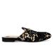 Gucci Shoes | Gucci Princetown Leather Lace Slipper Mule Flat Womens Size 39.5 Black Heart | Color: Black | Size: 39.5eu