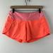 Lululemon Athletica Shorts | Lululemon Speed Up Shorts Sunset Athletic Running Womens Size 6 Workout | Color: Orange/Pink | Size: 6