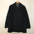 J. Crew Jackets & Coats | J. Crew Women Sz M Black Double Breasted Pea Coat With Pockets Thinsulate Lining | Color: Black | Size: M