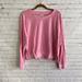 J. Crew Sweaters | J. Crew Women's Vintage Cotton Terry Crewneck Pullover Xl Ab720 | Color: Pink | Size: Xl