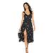 Free People Dresses | Free People - Polka Dot Daisy Midi Dress - Medium - Nwt | Color: Black/White | Size: M