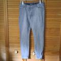 Michael Kors Jeans | Michael Kors Nwot Lite Grey Washed Denim Zipper Ankle Jeans Size 6 | Color: Gray | Size: 6