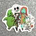 Disney Design | Disney Nightmare Before Christmas Sticker Waterproof Jack Sally Zero Oog | Color: Green/White | Size: Os