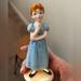 Disney Art | Disney Wendy Darling Vintage Ceramic Figurine Peter Pan Statue Porcelain Pretty | Color: Blue/Brown | Size: Os