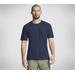 Skechers Men's SKECH-BREEZE Slub Pocket T-Shirt | Size 2XL | Navy | Cotton