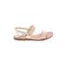 Ancient Greek Sandals Sandals: Ivory Print Shoes - Women's Size 37 - Open Toe
