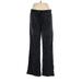 NY&C Casual Pants - Mid/Reg Rise: Black Bottoms - Women's Size Medium