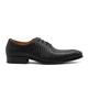 Xposed Mens Wholecut Oxford Shoes Handmade Lattice Woven Leather Classic Formal Wear [W112-28-1-BLACK, 11UK]