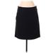 Ann Taylor LOFT Formal Mini Skirt Mini: Black Solid Bottoms - Women's Size Small