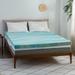 3 inch Memory Goam Mattress Topper - Blue