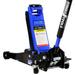 3 Ton Low Profile Jack with Dual Pistons Quick Auto Lift Pump, Lifting range 3.3"-19.7"