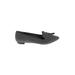 Life Stride Flats: Black Solid Shoes - Women's Size 6 1/2 - Almond Toe