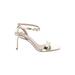 ASOS Heels: Gold Shoes - Women's Size 6 - Open Toe