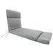 Jordan Manufacturing 75.5" x 22" Outdoor Chaise Lounge Cushion w/ Ties Polyester in Gray | 4.75 H x 75.5 W x 75.5 D in | Wayfair 9554PK1-6664A