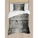 East Urban Home Dark Grey Duvet Cover Set, Ombre Wood Planks, Twin, Black Pale Grey in Gray | Wayfair F8870649560C4E2BB29BACE3DC46A6D2