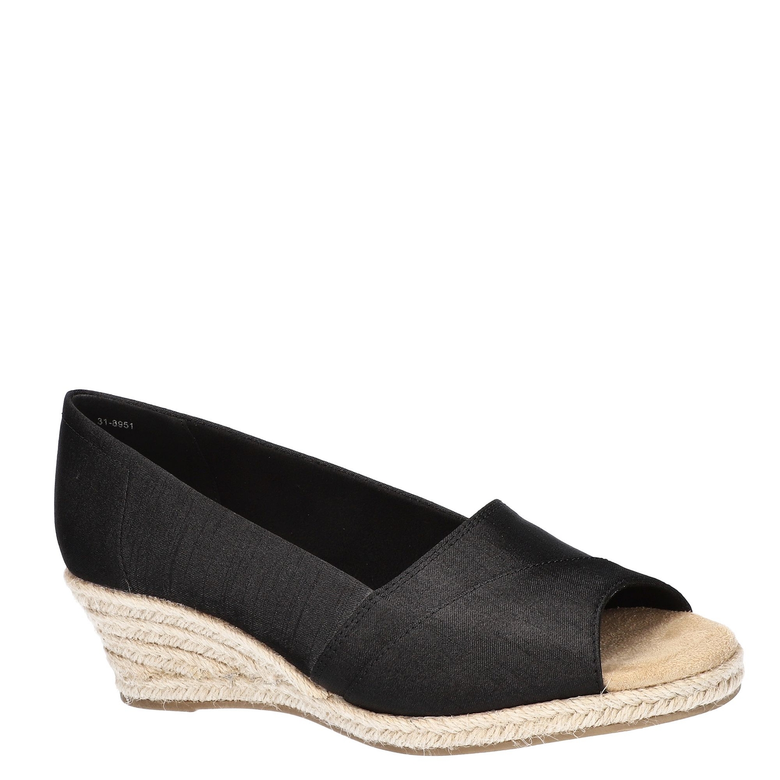 Easy Street Jasper - Womens 7.5 Black Sandal W