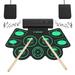 Electronic Drum Set - Roll Up Drum Practice Pad Portable MIDI Drum Kit with Headphone Jack Built-in Speaker Drum Pedals Drum Sticks Music Set Toy for Kids Boys Girls Christmas Birthday Gift