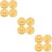 12 Pcs Tooth Coin Childrens Toys Kids Supply Children Supply Fairy Money Kids Accessory Kids Rewards Toddler