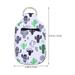 Hand Sanitizer Bottle 3 Set 30ml Travel Size Bottle and Keychain Holder with Cactus Prints Hand Sanitizer Bottles with Keychain Carriers for Soap Lotion and Liquids (3pcs Bottles + 3pcs Covers)