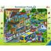 Ravensburger Puzzle 05245 Green EC36 City-24 Pieces Frame Puzzle for Children from 4 Years with Search Game