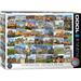 EuroGraphics Castles and Palaces EC36 Globetrotter Jigsaw Puzzle (1000 Piece) (6000-0762)