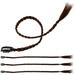 Wig Braid Braided Hair Extension Extensions Tie Brown Decor Twist Drawstring High Temperature Wire Baby 4 Pcs