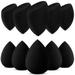 InnoGear Makeup Sponge 10 SE33 Pcs Makeup Sponges Blender Set Beauty Cosmetic Foundation Blending Applicator Puff Flawless for Liquid Cream Powder (Basic Black)