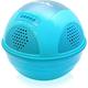 Pyle PWR90DBL Aqua Blast Waterproof Bluetooth Floating Pool Speaker System with Built-In Rechargeable Battery and Wireless Music Streaming