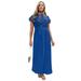 Plus Size Women's Lace Maxi Dress by Jessica London in Dark Sapphire (Size 16 W)