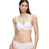 T-Shirt-BH TRIUMPH "Amourette Charm", Damen, Gr. 90, Cup C, weiß, Microtouch, Spitze, Obermaterial: 45% Polyester, 34% Polyamid, 21% Elasthan, unifarben, elegant, BHs, Stretch-Spitze, weich, Jersey, elastisch