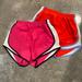 Nike Shorts | Nike | Two Running Shorts Size Xs | Color: Pink/Red | Size: Xs