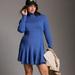 Anthropologie Dresses | Anthropologie 3x Daily Practice Long Sleeve Plus Mini Swing Dress | Color: Blue | Size: 3x