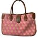 Dooney & Bourke Bags | Dooney & Bourke Pink Signature Monogram Satchel Bag Purse | Color: Pink | Size: Os