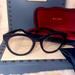 Gucci Accessories | Gucci Glasses Nwot | Color: Blue/Gold | Size: Os