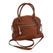 Michael Kors Bags | Michael Michael Kors Purse Brown Leather Silver Chain Satchel Bag Convertible | Color: Brown | Size: Os