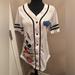 Disney Tops | Disney Nwot Mickey Mouse Baseball Jersey | Color: Black/White | Size: Various