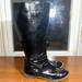 American Eagle Outfitters Shoes | American Eagle Maisie Faux Leather Black Knee High Riding Boots Women’s Size 9.5 | Color: Black | Size: 9.5