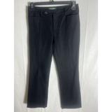 Ralph Lauren Pants & Jumpsuits | Lauren Ralph Lauren Women's Black Flat Front Dress Pants Size 2 Petite Adelle | Color: Black | Size: 2p
