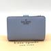 Kate Spade Bags | Kate Spade Medium Compact Bifold Wallet | Color: Blue/Silver | Size: Medium