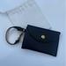 J. Crew Accessories | J.Crew Black Leather Coin Purse Or Cardholder, Like New! | Color: Black/Gold | Size: Os