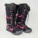 Nike Shoes | Nike Apres Sky High Winter Lace Up Boots Tall Puffer Black Pink Size 6.5 414950 | Color: Black/Pink | Size: 6.5